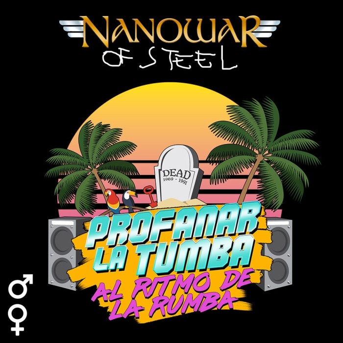 T-Shirt Nanowar of Steel -  Profanar la Tumba - RetroWave T-Shirt Nanowar of Steel -  Profanar la Tumba - RetroWave