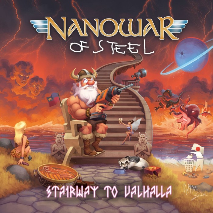 CD Nanowar - Stairway To Valhalla (Doppio Digipack | Reprint 2020) CD Nanowar - Stairway To Valhalla (Doppio Digipack | Reprint 2020)