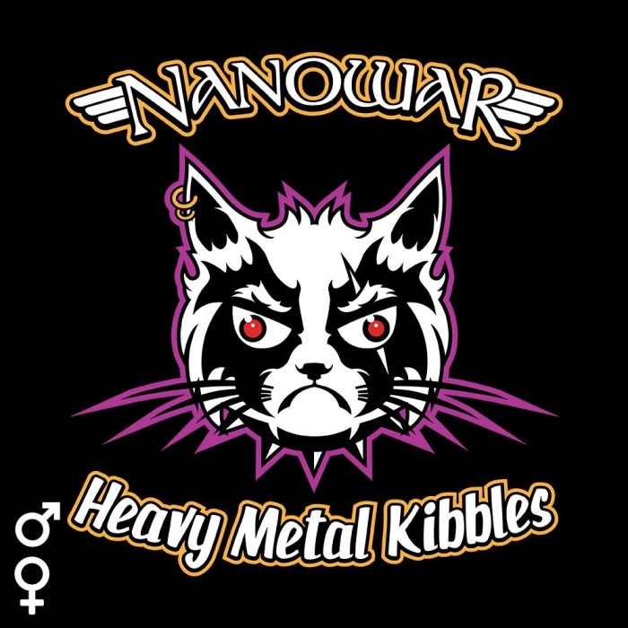 T-Shirt Nanowar of Steel - Heavy Metal Kibbles