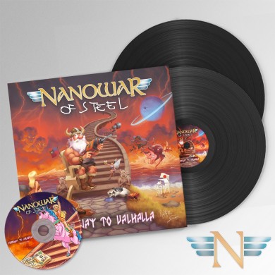 Nanowar - Stairway to Valhalla (Vinile 12" + Bonus CD | Ed. Rossa)