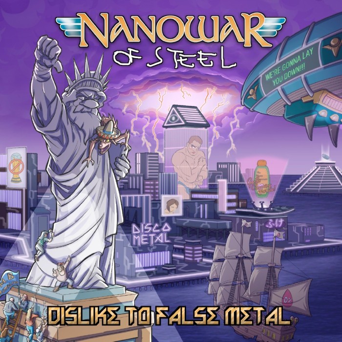CD Nanowar - Dislike to False Metal (Digipack 2023) CD Nanowar - Dislike to False Metal (Digipack 2023)