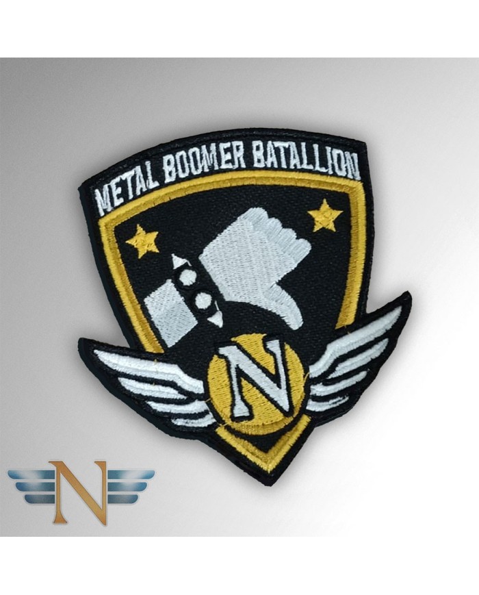Felpa con Zip Metal Boomer Battalion
