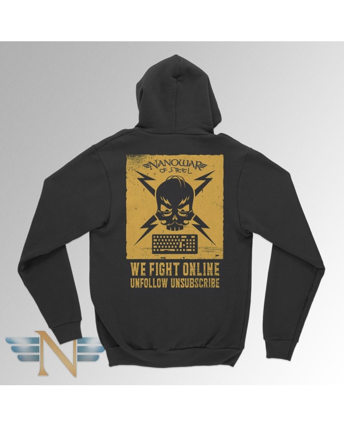 Felpa con Zip Metal Boomer Battalion