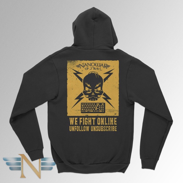 Felpa con Zip Metal Boomer Battalion