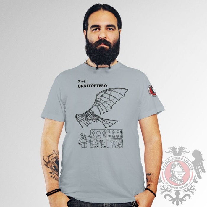 Ornitottero - Maglietta Feudalesimo e Libertà