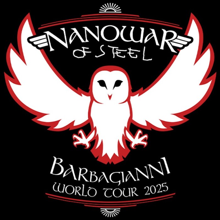 T-Shirt Nanowar of Steel - Barbagianni - Cacciatore della Notte T-Shirt Nanowar of Steel - Barbagianni - Cacciatore della Notte
